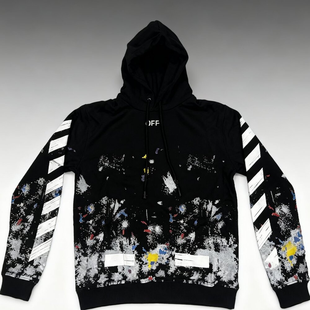 Off-White Logo Arrow Print Hoodie